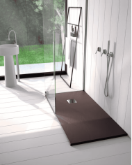 receveur douche pizarra | Doccia Group résine minérale