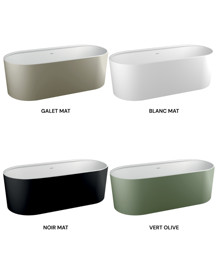 Baignoire îlot IDYLLE – O Design