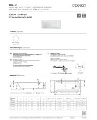 Baignoire THALIE – O Design