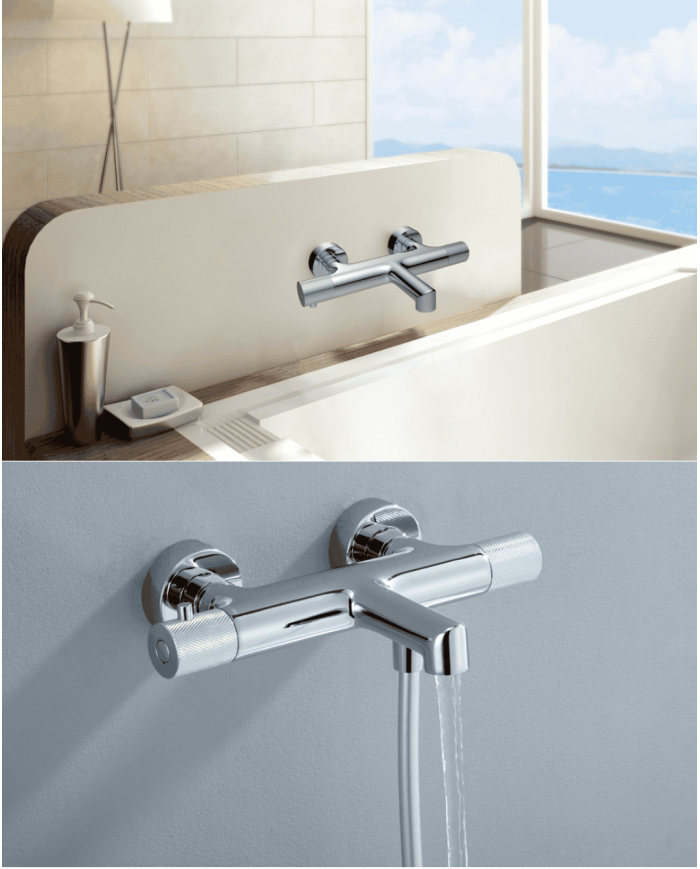 Mitigeur thermostatique bain/douche Drakar - Odesign