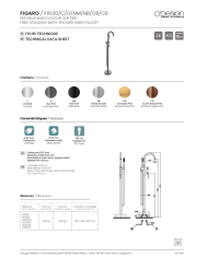 Mitigeur bain pieds Figaro - Odesign