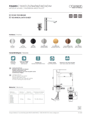 Mitigeur lavabo Figaro - Odesign