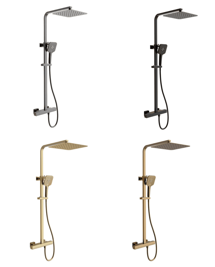 Ensemble douche réglable Grafik - Odesign