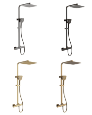 Ensemble douche réglable Grafik - Odesign