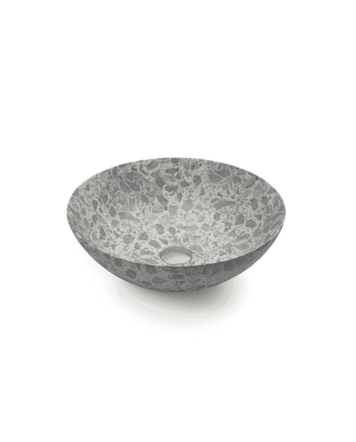Vasque New Lys Terrazzo Gris - Bathco