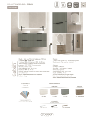 Meubles / Colonne Gaban 600 / 800 / 1000 / 1200 / 1400 - Odesign