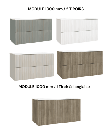 meuble vasque gaban odesign | 3 tailles & finitions