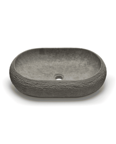 Vasque Domed Ovale Black - Bathco