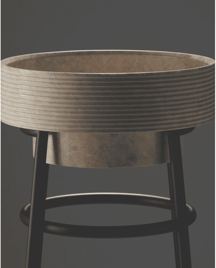 Vasque PAPÚA B Beige - Bathco