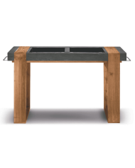 Meuble lavabo Simi Black - Bathco