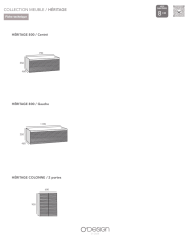 Meubles / Colonne Héritage 800/1200 - Odesign