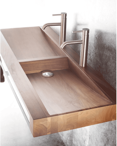 Lavabo double Salzbourg - Bathco
