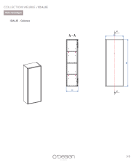 Meubles / Colonne IDALIE - Odesign