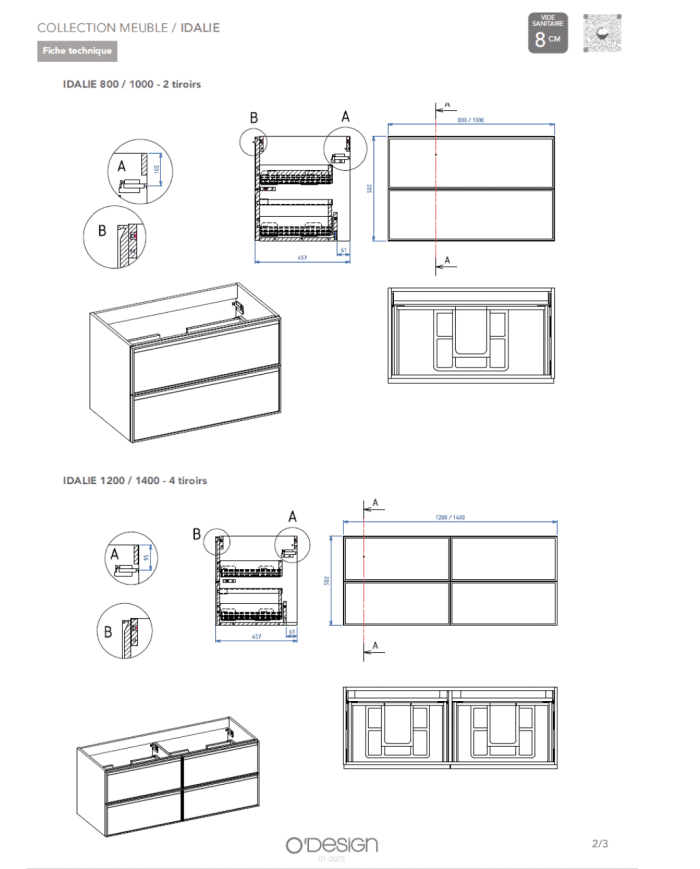 Meubles / Colonne IDALIE - Odesign