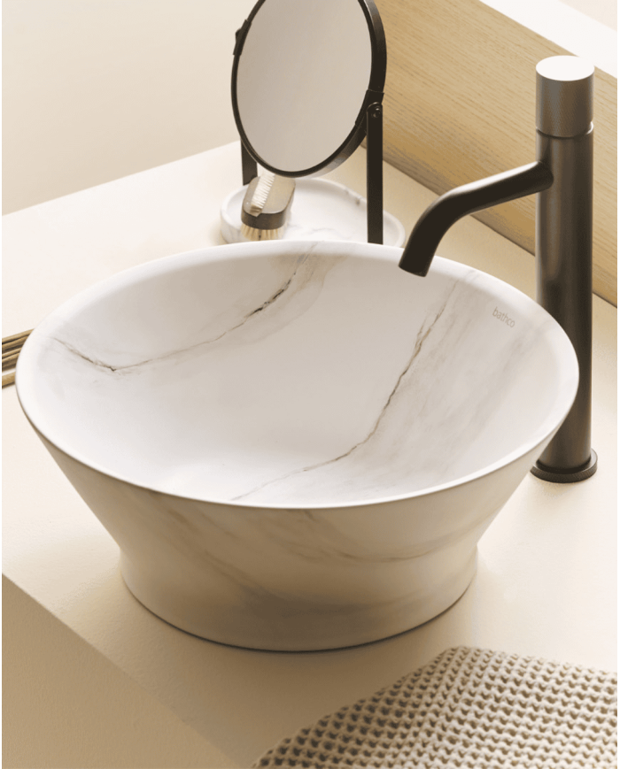 Vasque Cuenca Calacatta - Bathco