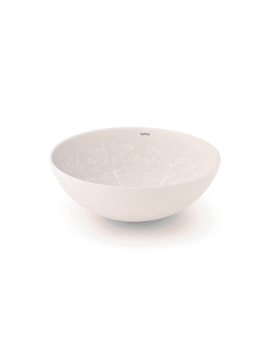 Vasque White Flowers - Bathco