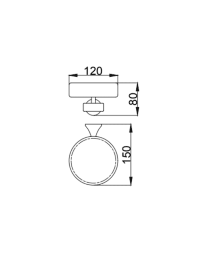 Porte savon mural Opéra - Webert