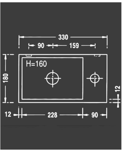 Lave-mains Elevator 33 BS - Benesan