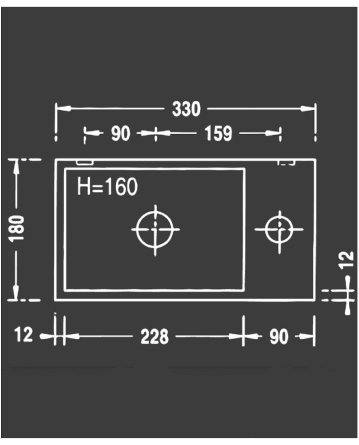 Lave-mains Elevator 33 BS - Benesan