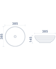 Lavabo Cleo L - Uptrend