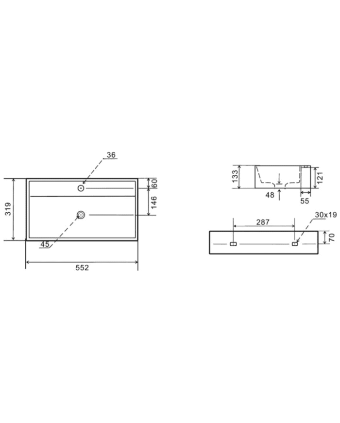 Lavabo Dalia - Uptrend