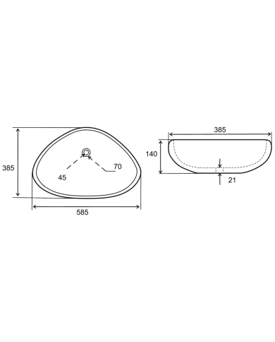 Lavabo Diana - Uptrend