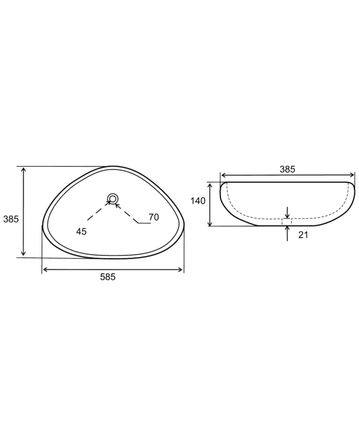 Lavabo Diana - Uptrend