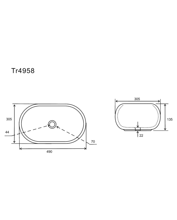 Lavabo Hebe - Uptrend