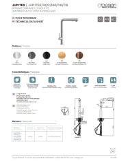 Mitigeur de cuisine Jupiter - Odesign