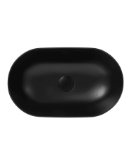 Lavabo Sparrow Noir Mat - Uptrend