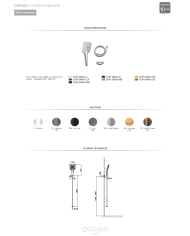 Kit barre douchette et flexible Drakar - Odesign