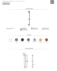 Kit barre douchette et flexible Drakar - Odesign