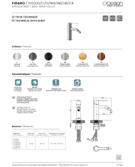 Mitigeur bidet Figaro - Odesign
