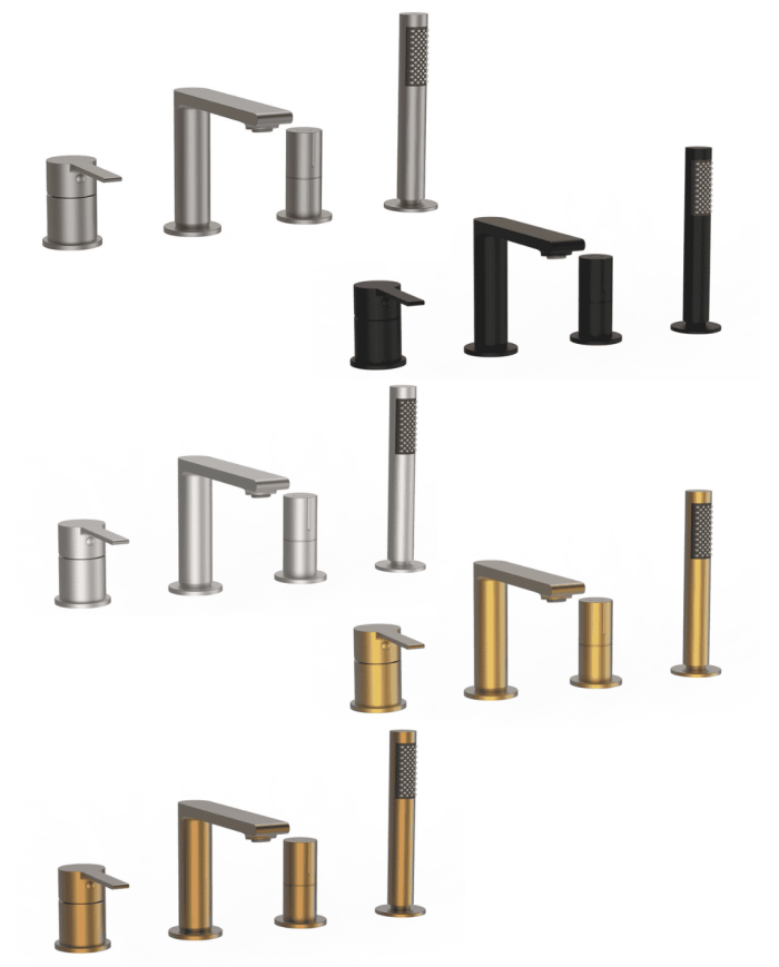 Bain/douche 4 trous Figaro - Odesign