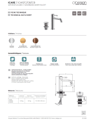 Mitigeur lavabo Icare - Odesign