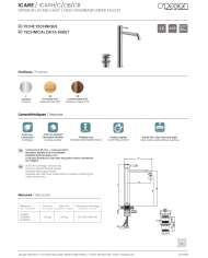 Mitigeur haut lavabo Icare - Odesign