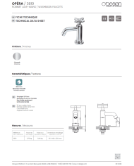 Robinet lave-mains Opéra - Odesign