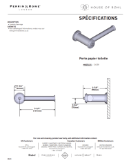 Porte rouleau Armstrong - Perrin & Rowe