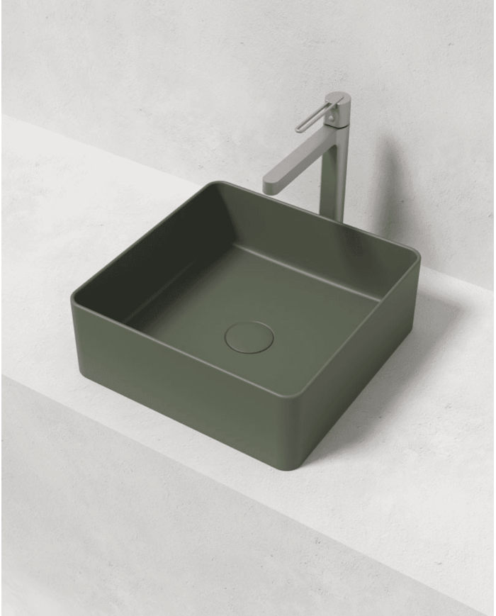 Vasque carrée solid surface Jules - Odesign