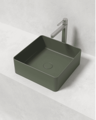 Vasque carrée solid surface Jules - Odesign
