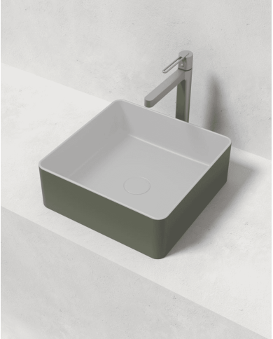 Vasque carrée solid surface Jules - Odesign
