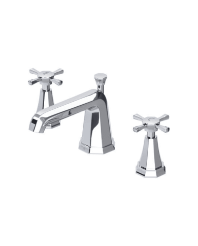 Mélangeur lavabo 3 trous croisillons Deco - Perrin & Rowe