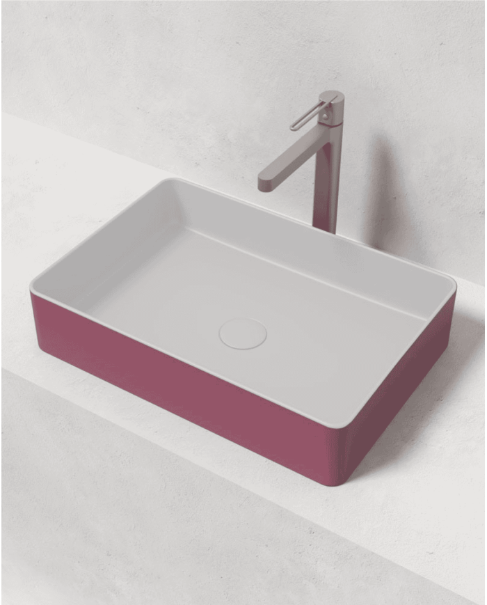 Vasque rectangle solid surface Jules - Odesign