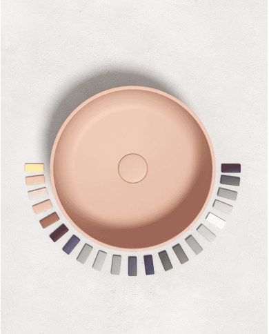 Vasque ronde solid surface Jinka - Odesign