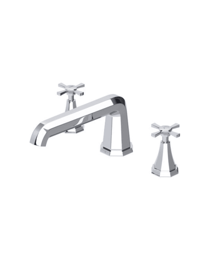 Mélangeur bain 3 trous croisillons Deco - Perrin & Rowe