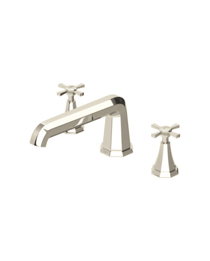 Mélangeur bain 3 trous croisillons Deco - Perrin & Rowe