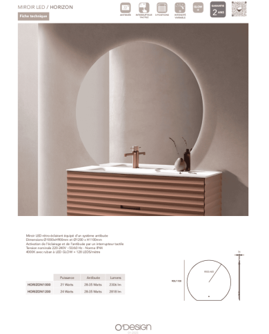 mitigeur lavabo Figaro | O'design