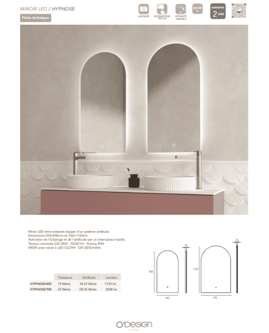 mitigeur lavabo Figaro | O'design