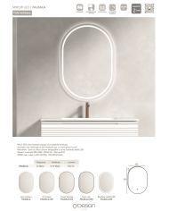 Miroir LED Hypnose - Odesign