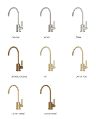 Mini robinet eau filtrée Langbourn - Perrin & Rowe